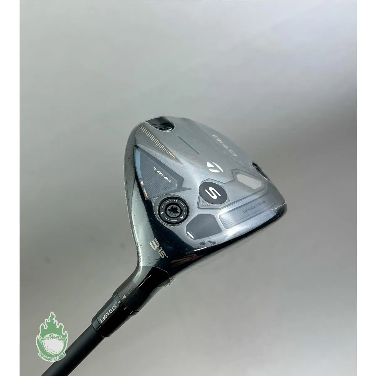 Taylormade Qi4D Tour Fairway 3 Wood 15 Reax 75g Stiff Flex Graphite Golf Club