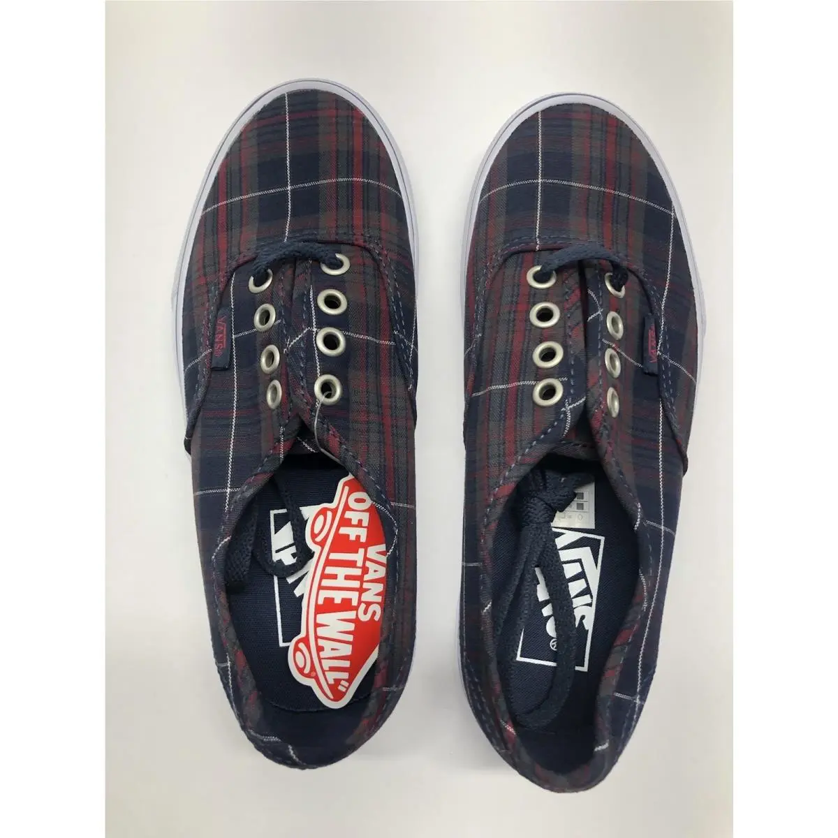 Vans shoes - VANS - Plaid - Blue 0
