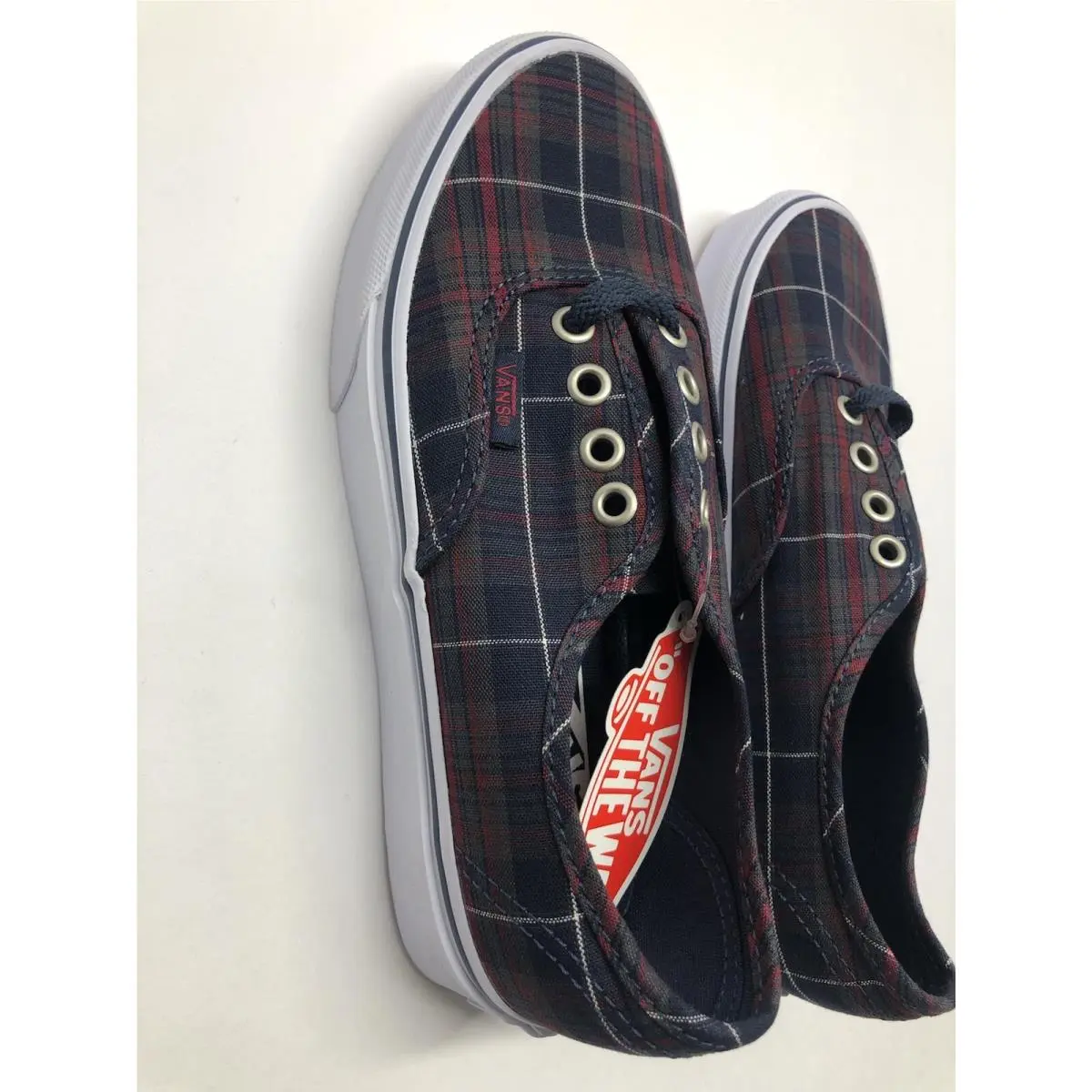 Vans shoes - VANS - Plaid - Blue 1