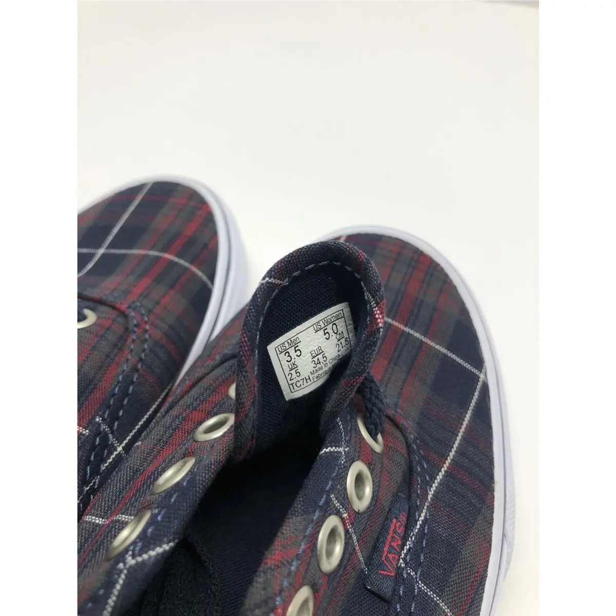 Vans shoes - VANS - Plaid - Blue 5