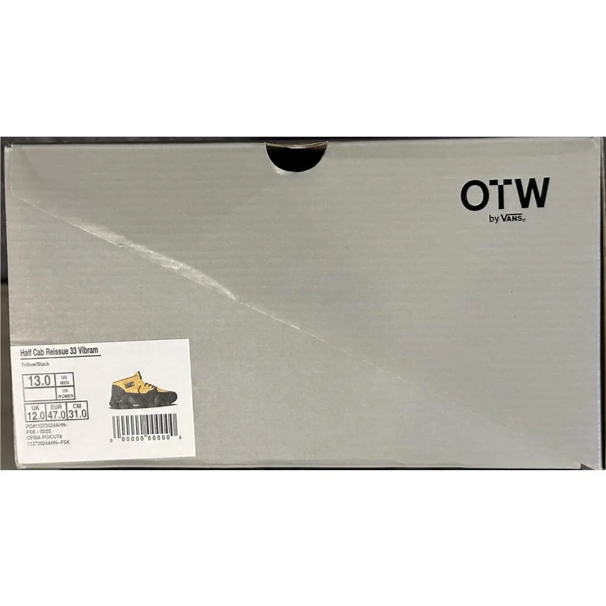 Vans shoes - VANS Half Cab - Half Cab - Yellow 6
