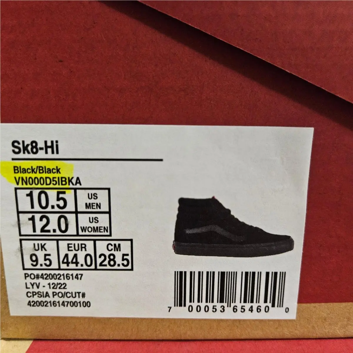 Vans shoes - Black 5