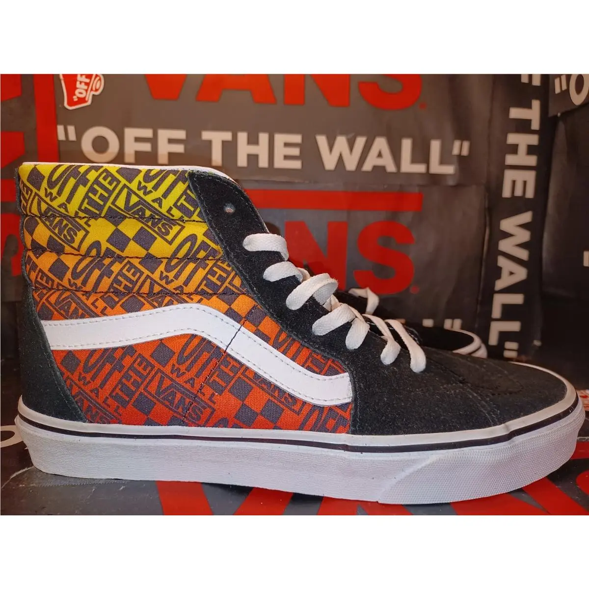 Vans Sk8 Hi Logo Flame Men`s 9.5 VN0A4U3C2N5