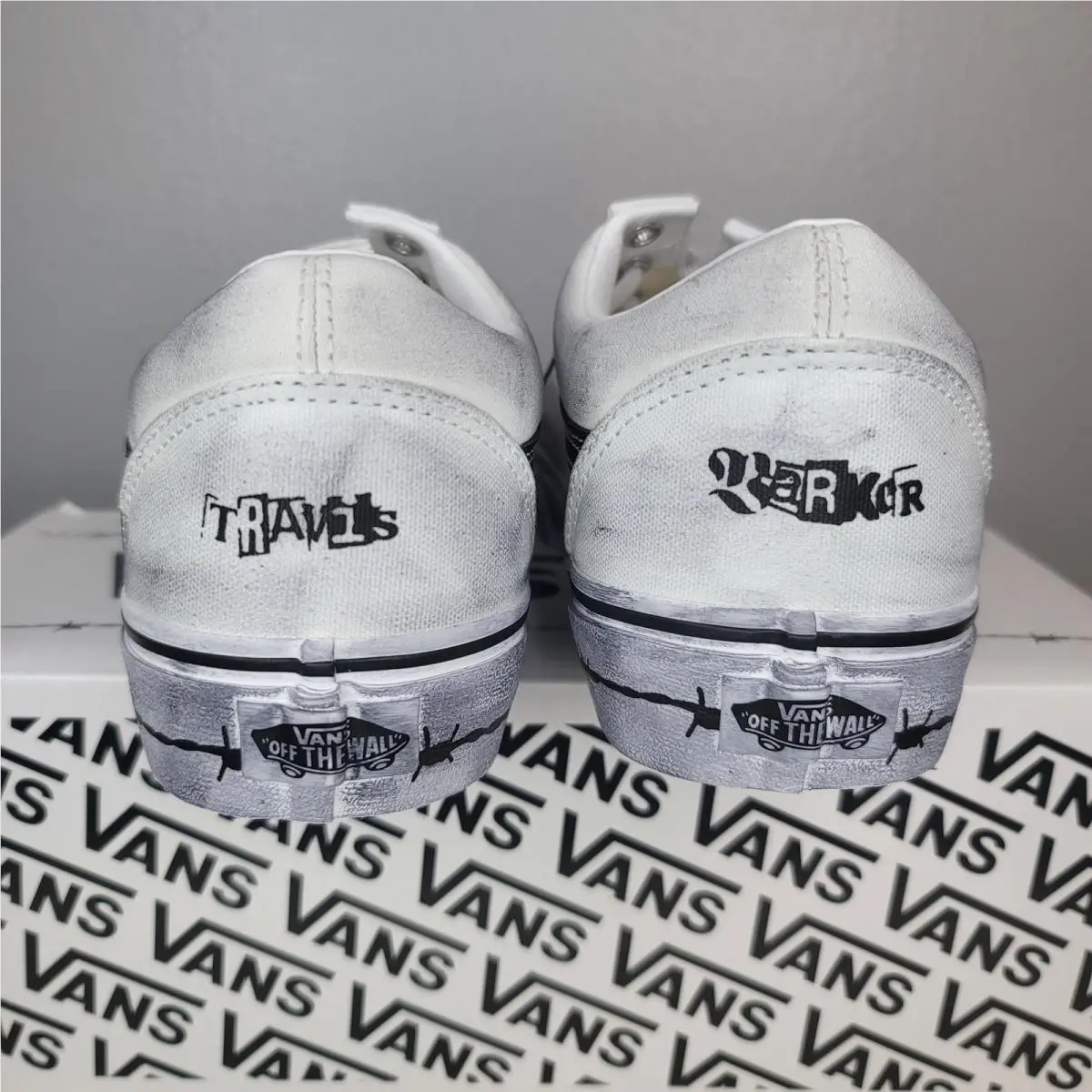 Vans shoes - VANS Old Skool - Old Skool - VN000E9TCJ7 - White (UPC: 198268424376) 4
