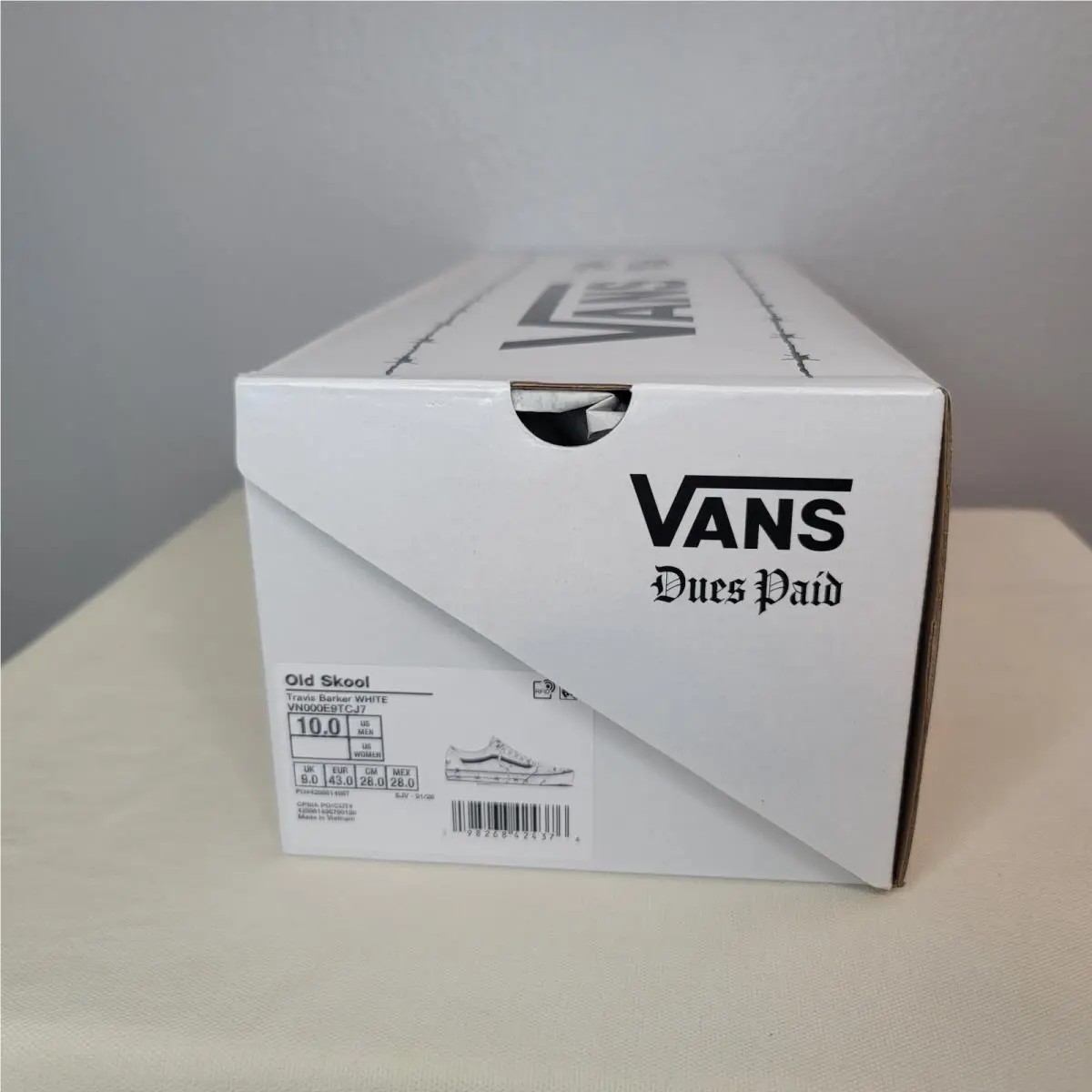 Vans shoes - VANS Old Skool - Old Skool - VN000E9TCJ7 - White (UPC: 198268424376) 8