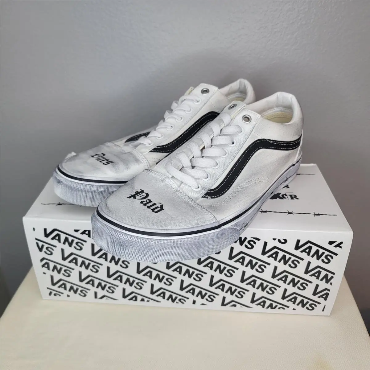 Vans shoes - VANS Old Skool - Old Skool - VN000E9TCJ7 - White (UPC: 198268424376) 2