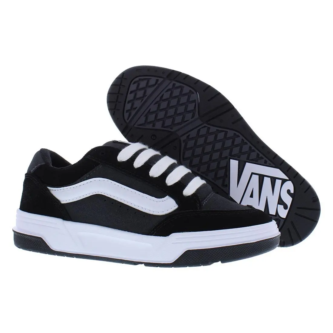 Vans Hylane GS Boys Shoes Size 5 Color: Black/asphalt/white - Black/Asphalt/White, Main: Black
