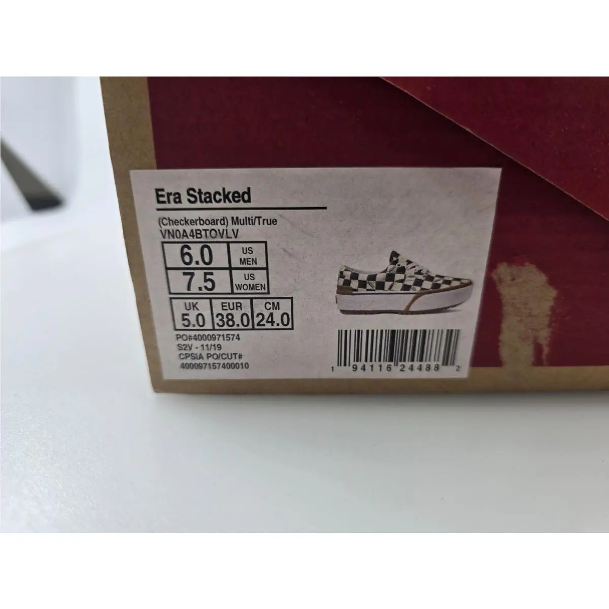 Vans shoes - VANS Era - Era - VN0A4BTOVLV - Multicolor 4