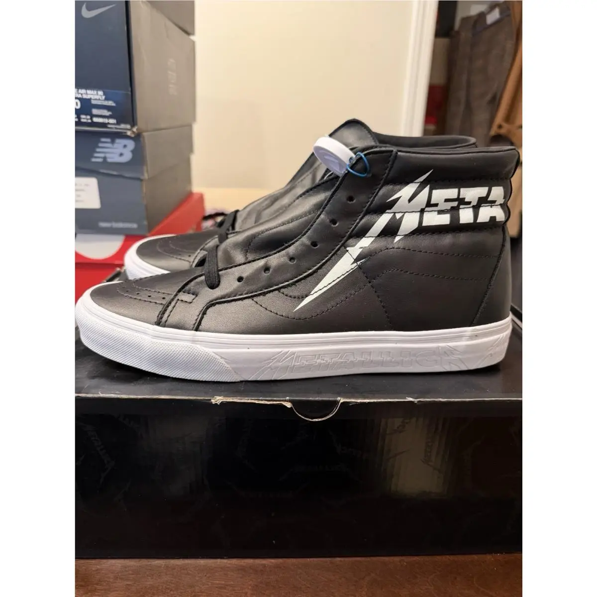 Vans SK8-Hi Reissue Metallica Size 10.5 US