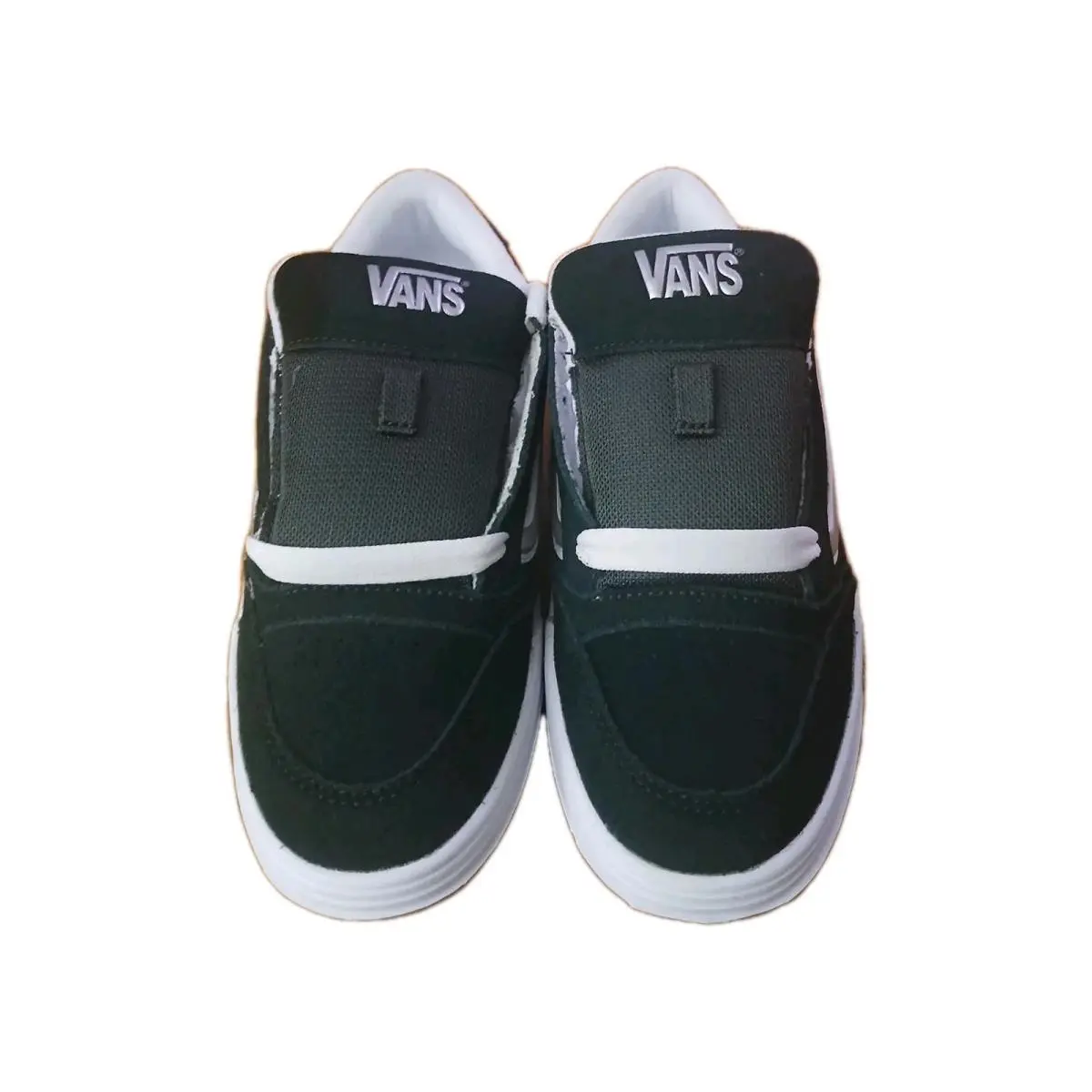 Vans Van`s Hylane Metallic Green/white Size 7.5 Men`s VN000D1JY9H - Metallic Green/White