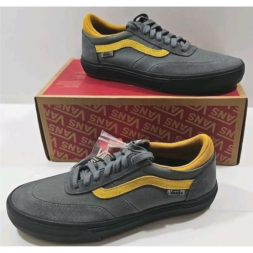 Vans shoes - Gilbert Crockett - Gilbert Crockett - Gray/Yellow, Manufacturer: Tactical Beech / Black 12