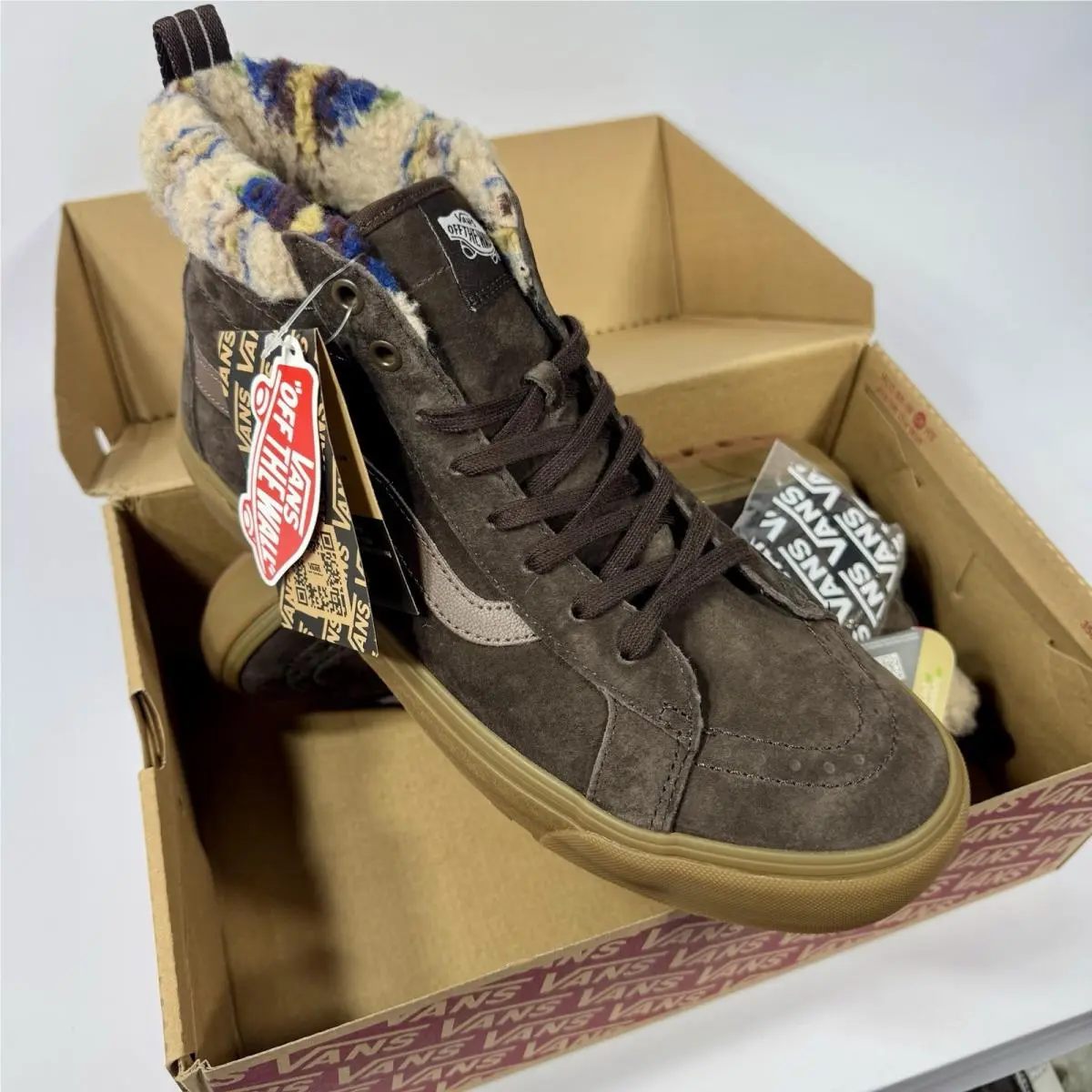 Vans shoes - VANS Sk8-Hi Mte-1 - VN0A5HZYB7G - Brown / Gum (UPC: 0196009094475) 2