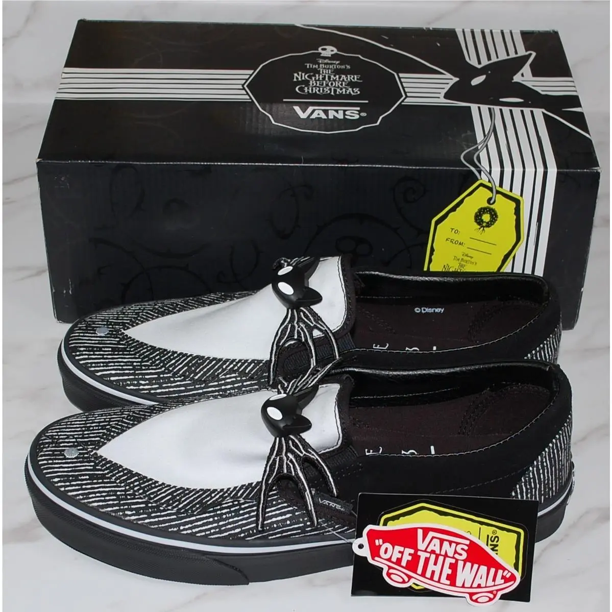 Vans x The Nightmare Before Christmas Jack Skellington Classic Slip-on – 10.5
