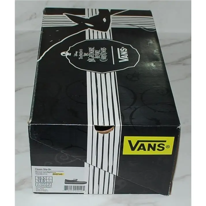 Vans shoes - VANS Classic Slip-On - Classic - Black (UPC: 772259440295) 12