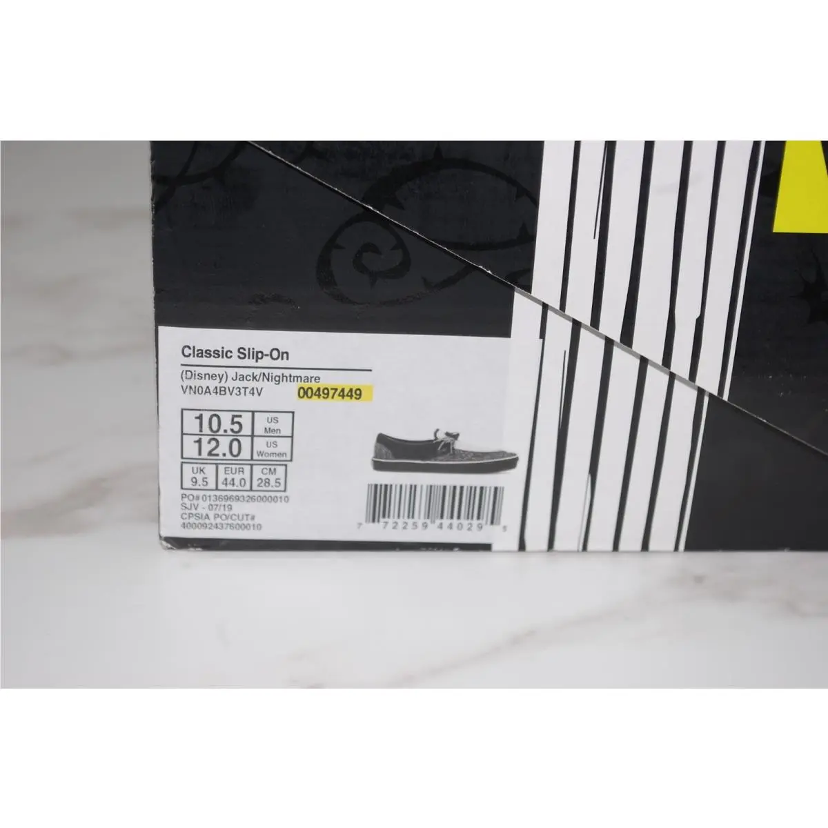 Vans shoes - VANS Classic Slip-On - Classic - Black (UPC: 772259440295) 13
