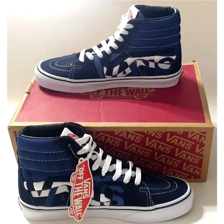 Vans Sk8 Hi Off The Wall Skate Rare Design Vans Statement Sneakers M 5.5/W 7
