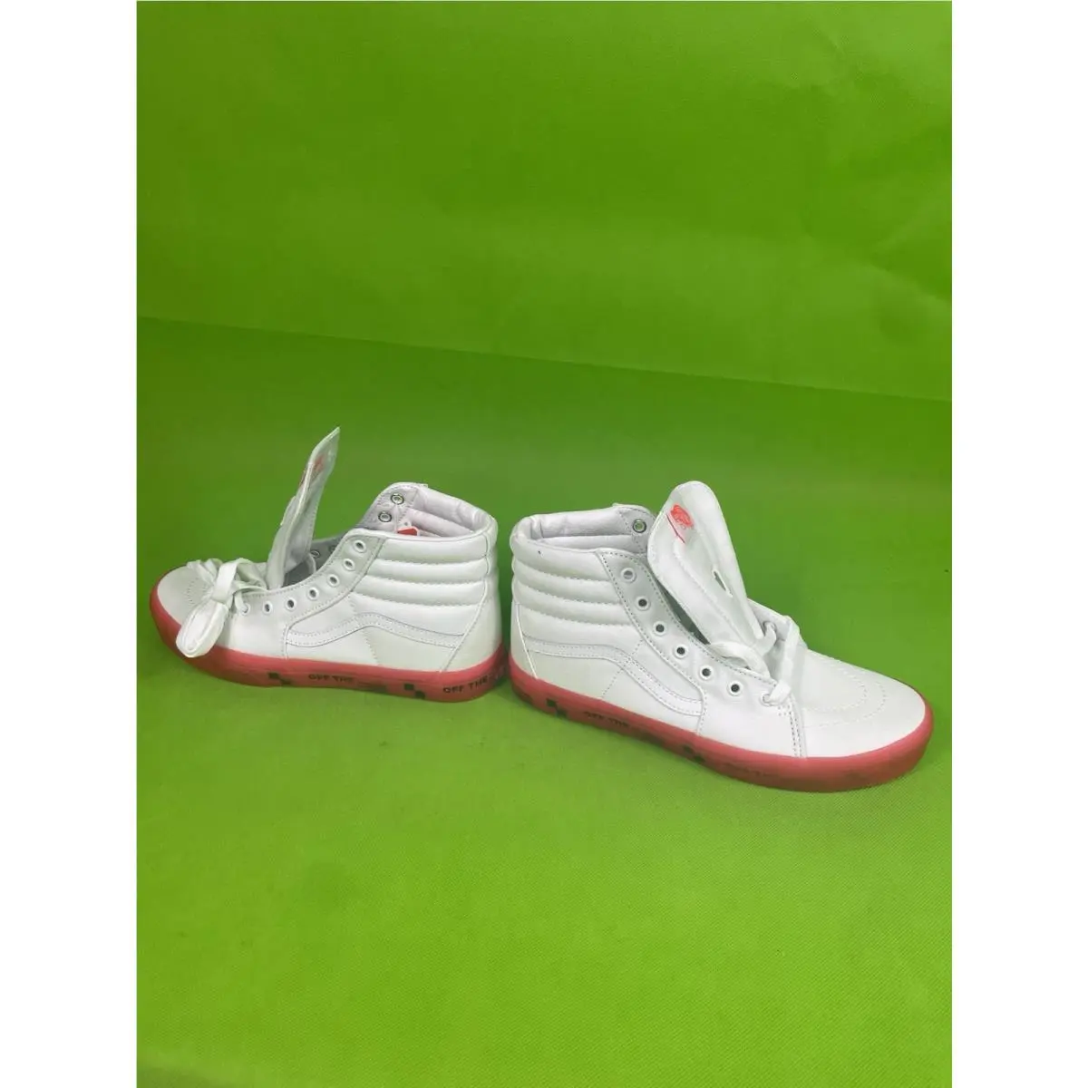 Vans shoes - VANS Sk8-Hi - white/pink 9