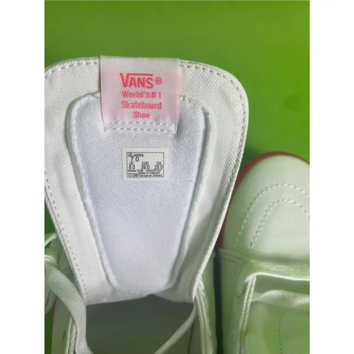 Vans shoes - VANS Sk8-Hi - white/pink 12