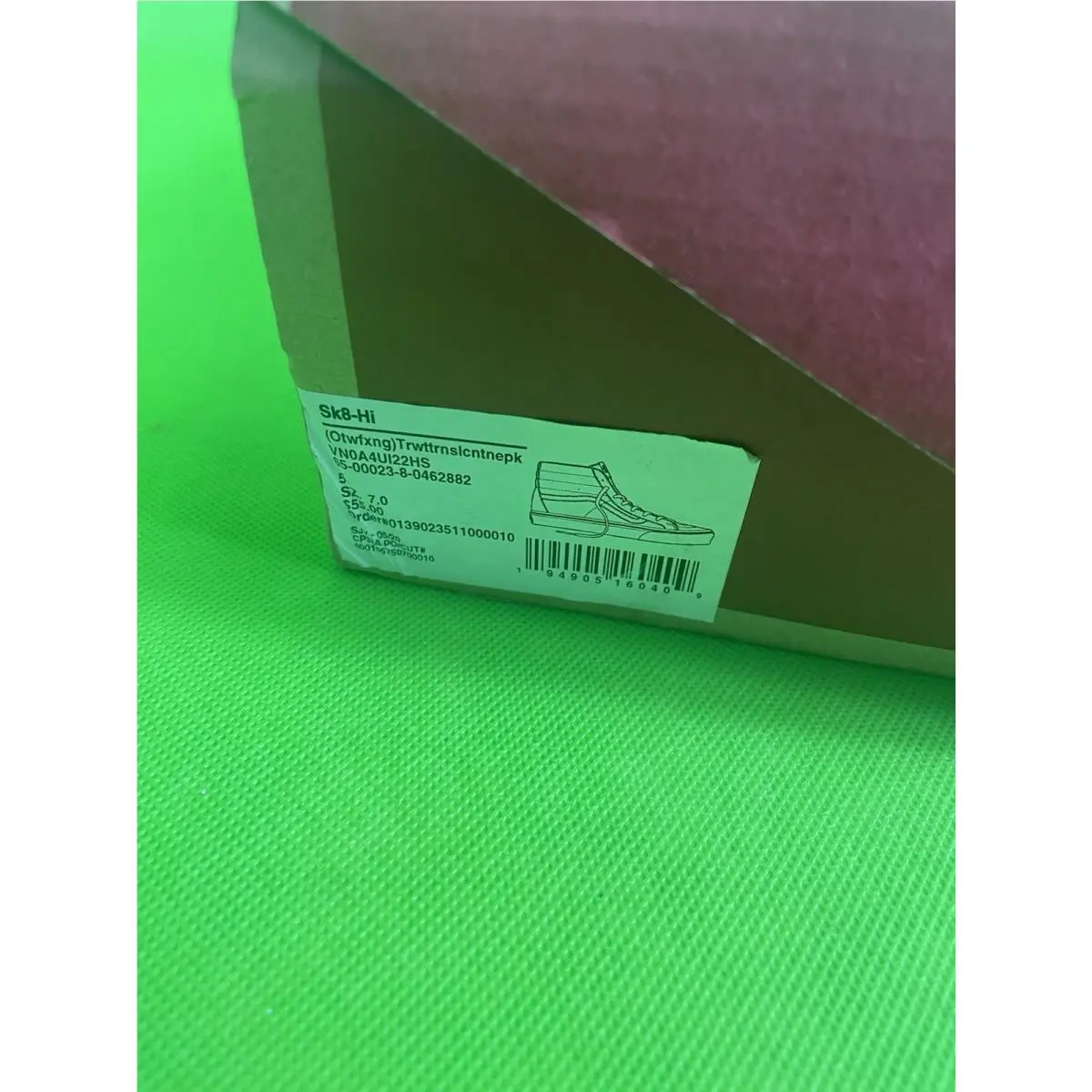 Vans shoes - VANS Sk8-Hi - white/pink 14