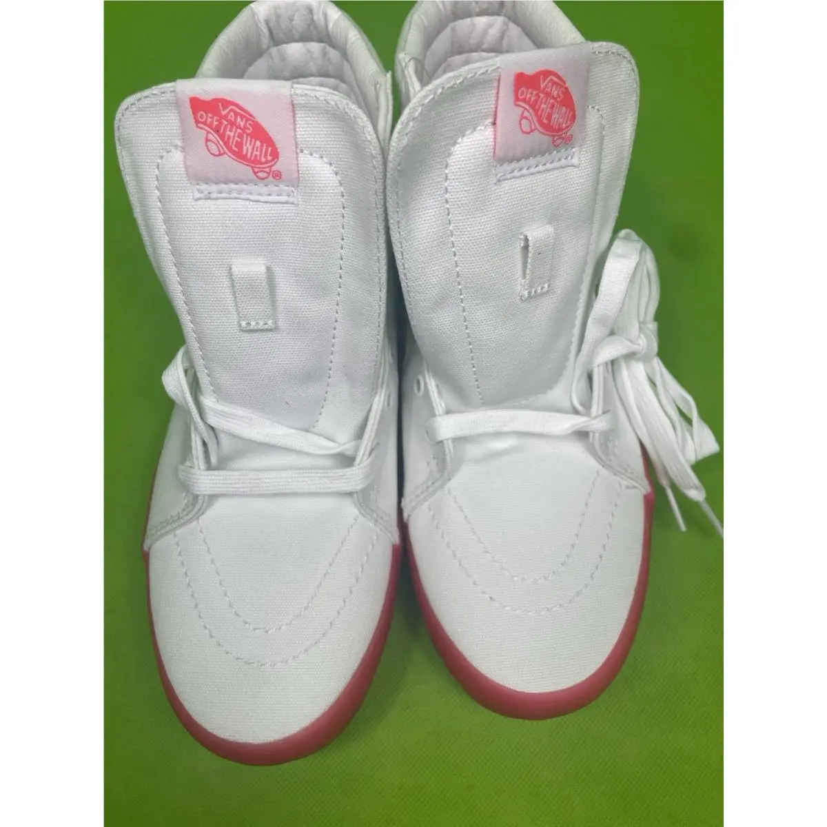 Vans shoes - VANS Sk8-Hi - white/pink 1