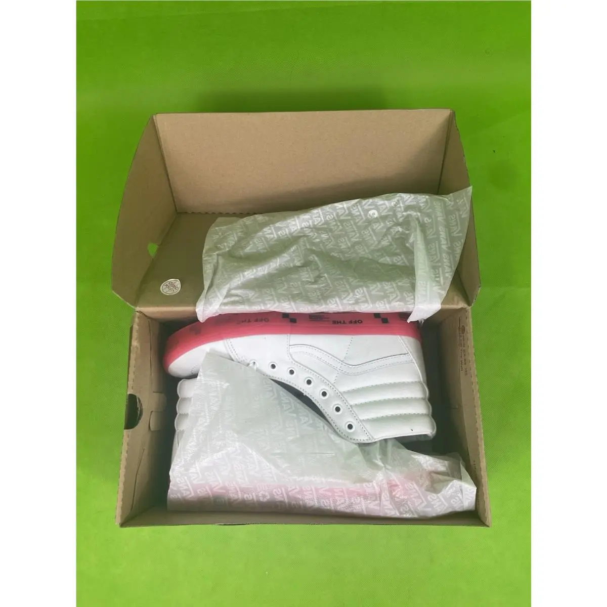 Vans shoes - VANS Sk8-Hi - white/pink 4
