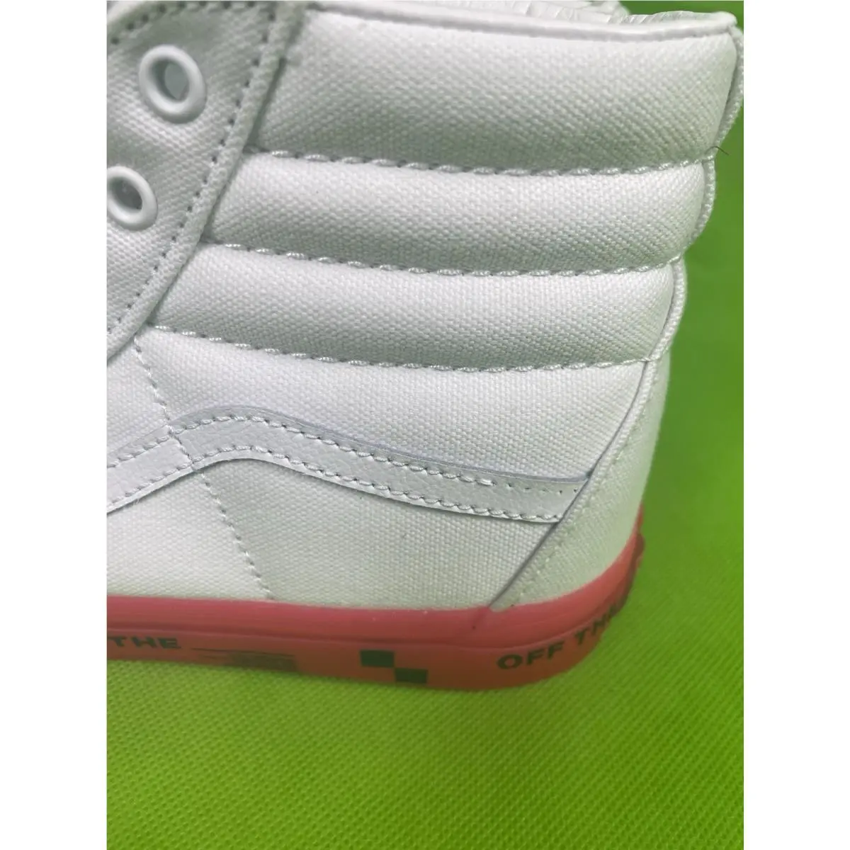 Vans shoes - VANS Sk8-Hi - white/pink 6