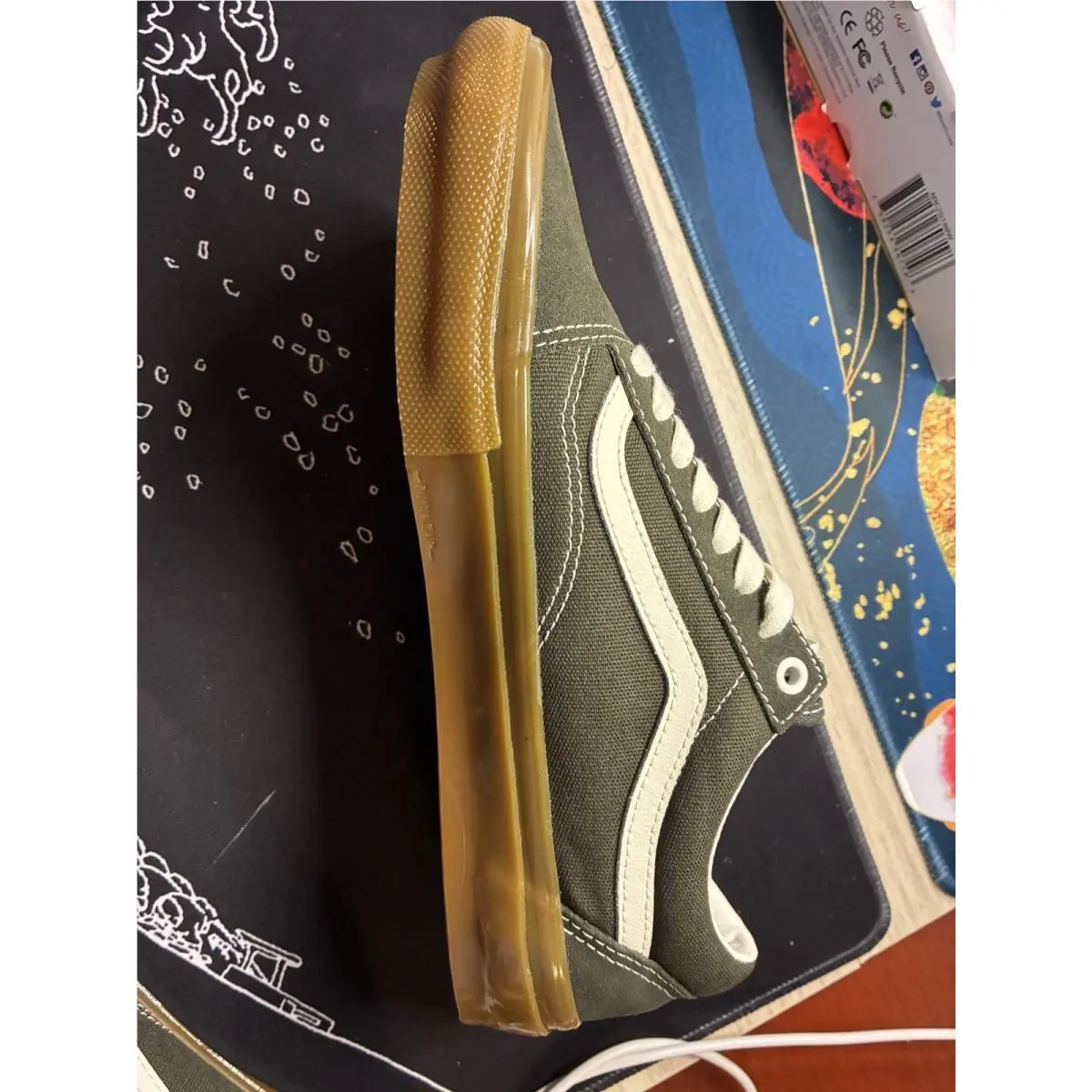 Vans shoes - Skate Old Skool - Skate Old Skool - VN0A5FCBAPF - Forest Night/Gum 1