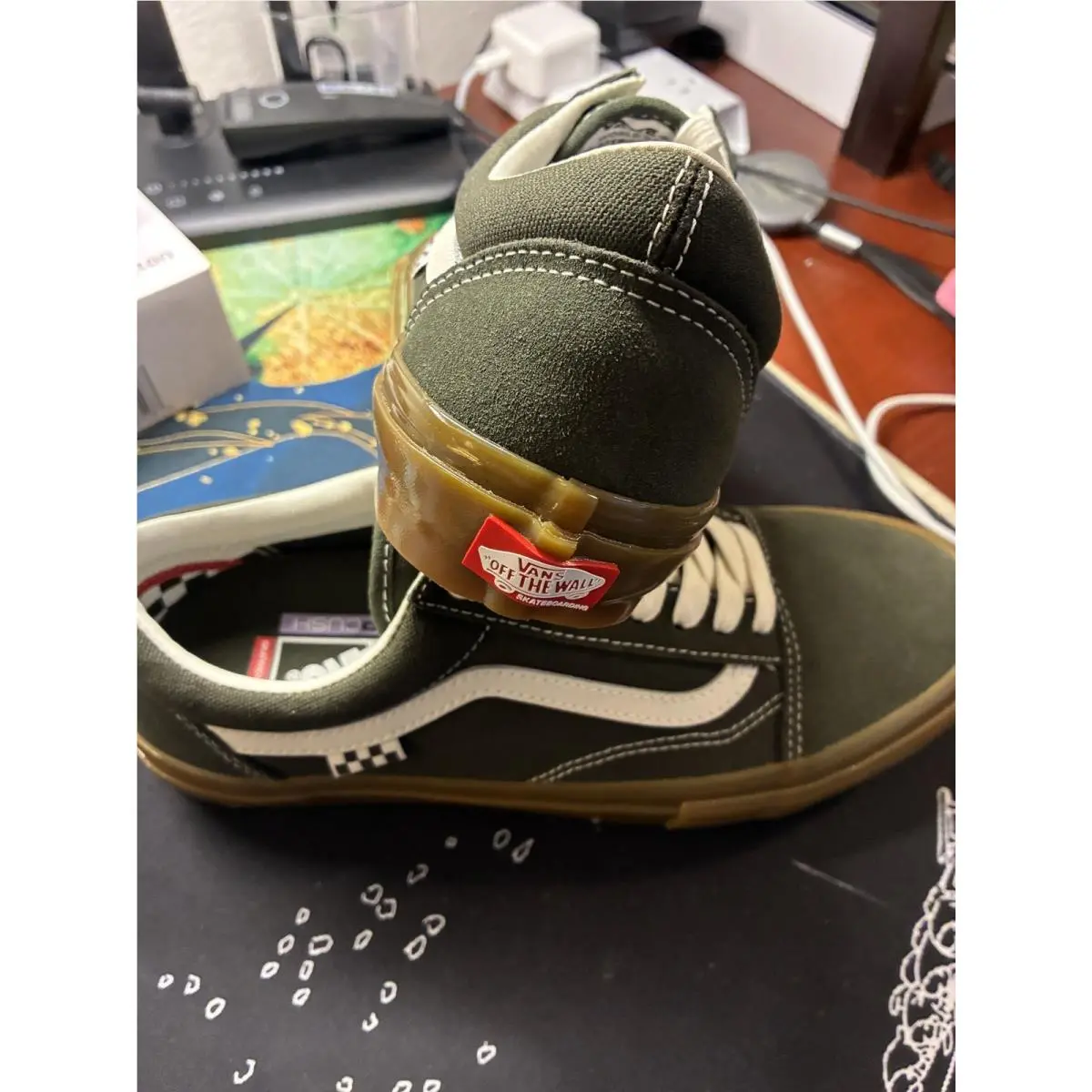 Vans shoes - Skate Old Skool - Skate Old Skool - VN0A5FCBAPF - Forest Night/Gum 2
