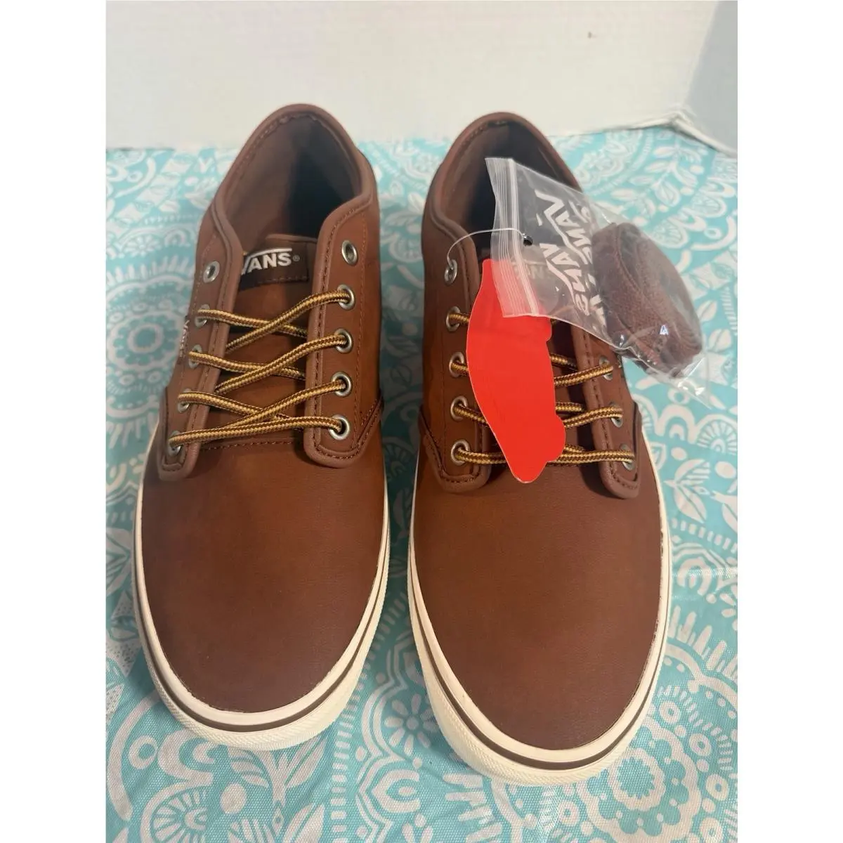 Vans Atwood Brown/marshmallow Suede Size 10.0 Men’s