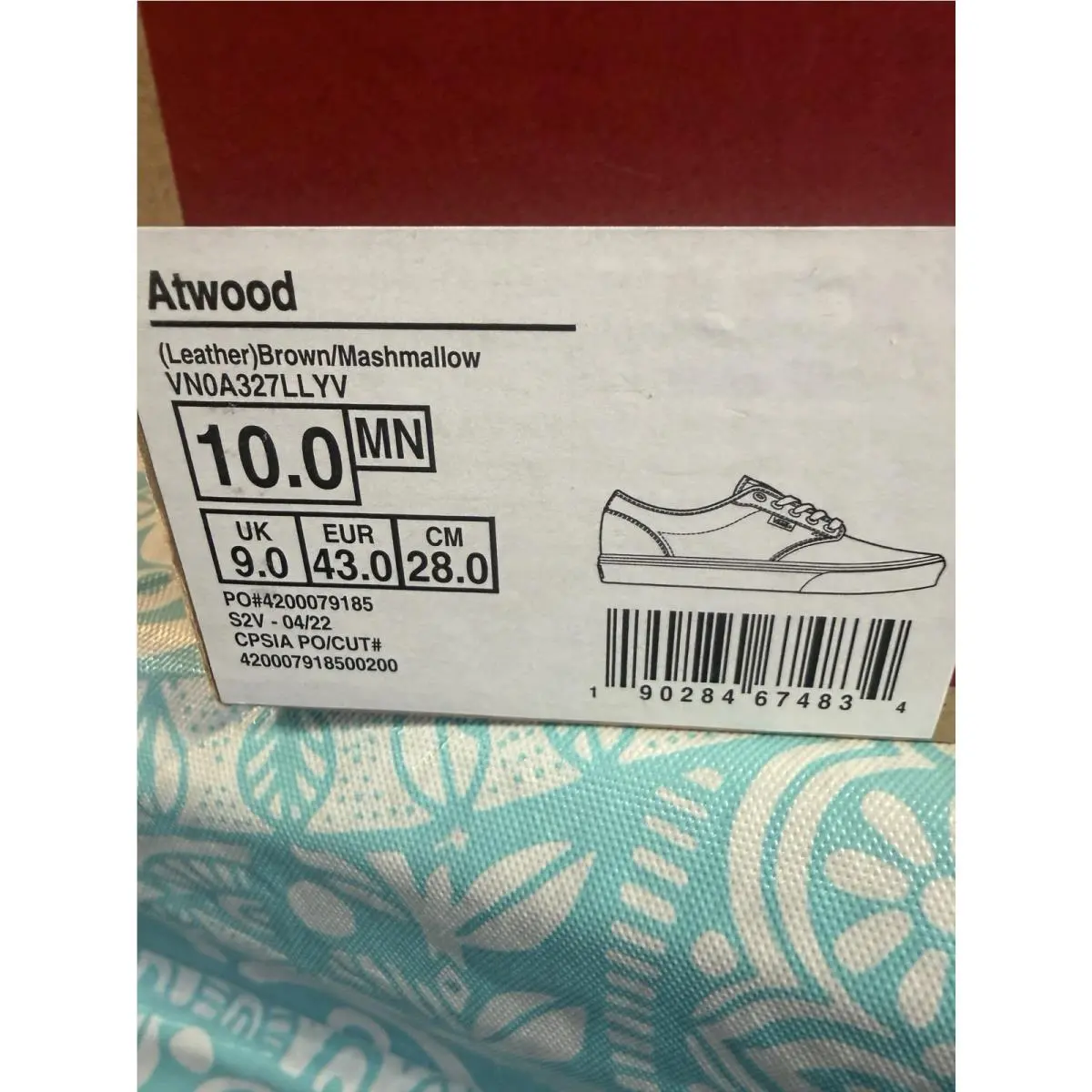 Vans shoes - VANS Atwood - Atwood - Brown (UPC: 190284674834) 1