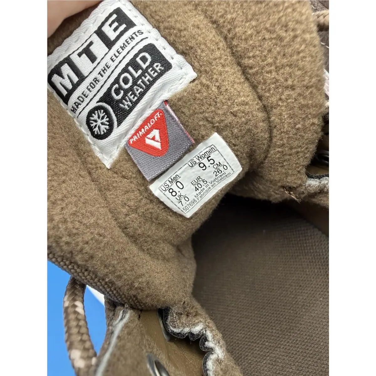 Vans shoes - VANS Sk8-Hi Mte - Mte - Brown 4