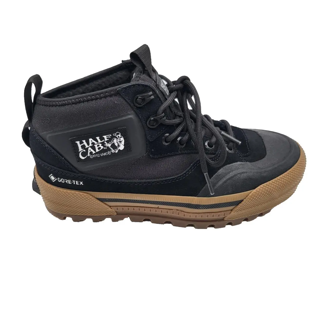 Vans Half Cab Mte Gore-tex Men 6.5 Women 8 Black Gum Skate Shoes