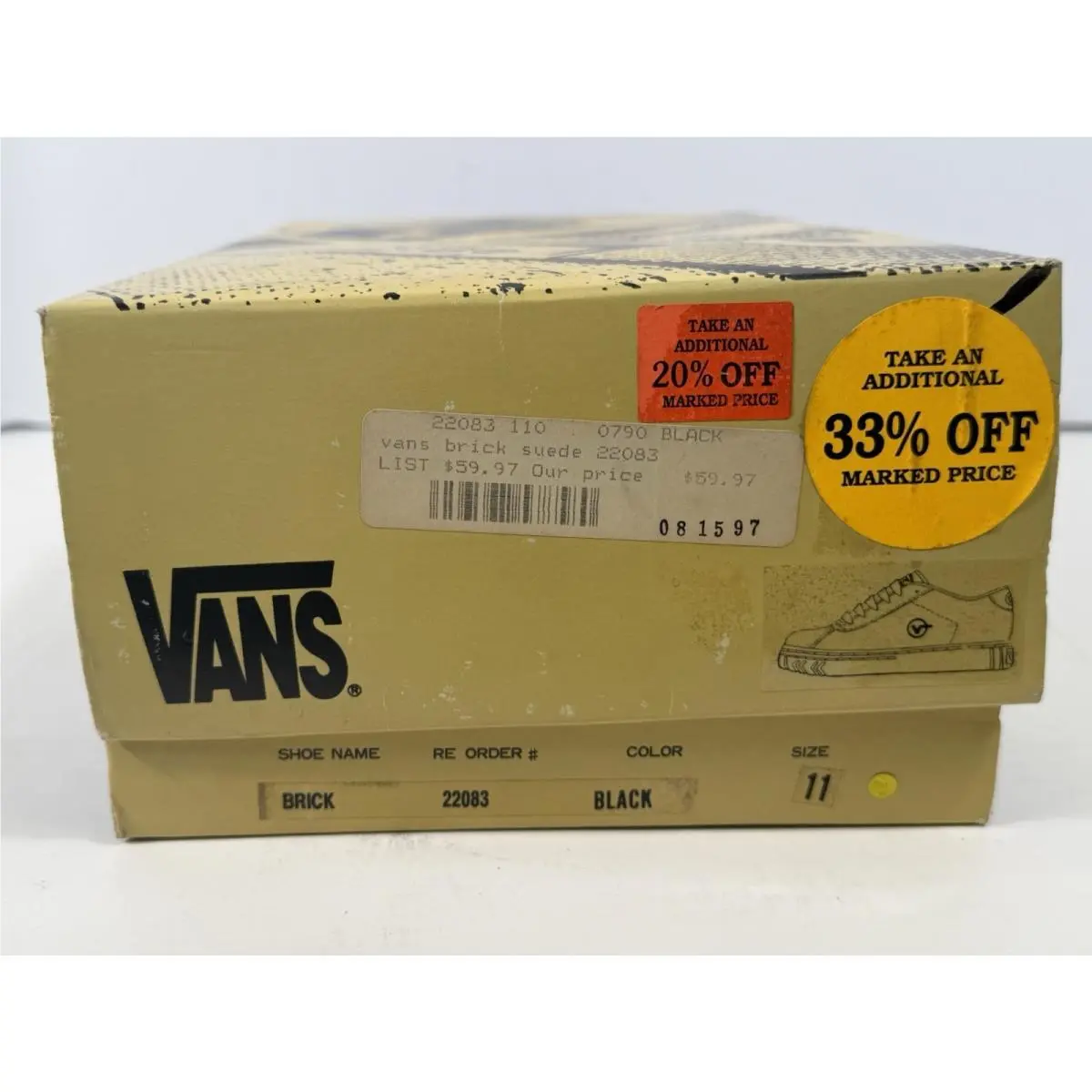 Vans shoes - Vans Brick - Brick - Black 10