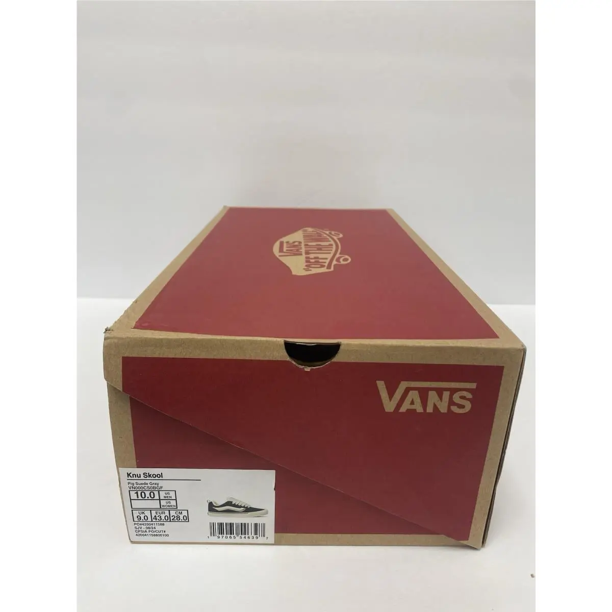 Vans shoes - VANS Knu Skool - Knu Skool - Gray, Manufacturer: Gray 8
