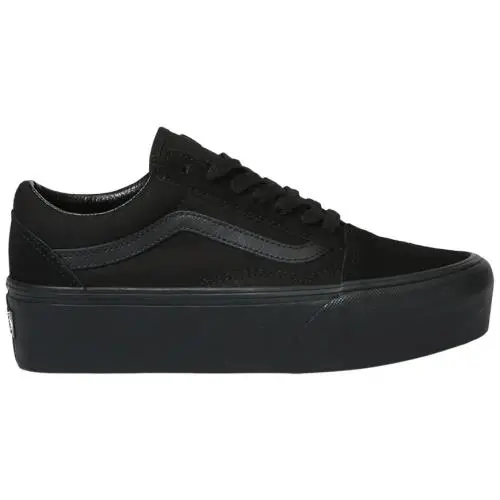 Size 9.5  Men`s Old Skool Stackform Black Sneakers Style VN0A7Q5MBKA by Vans