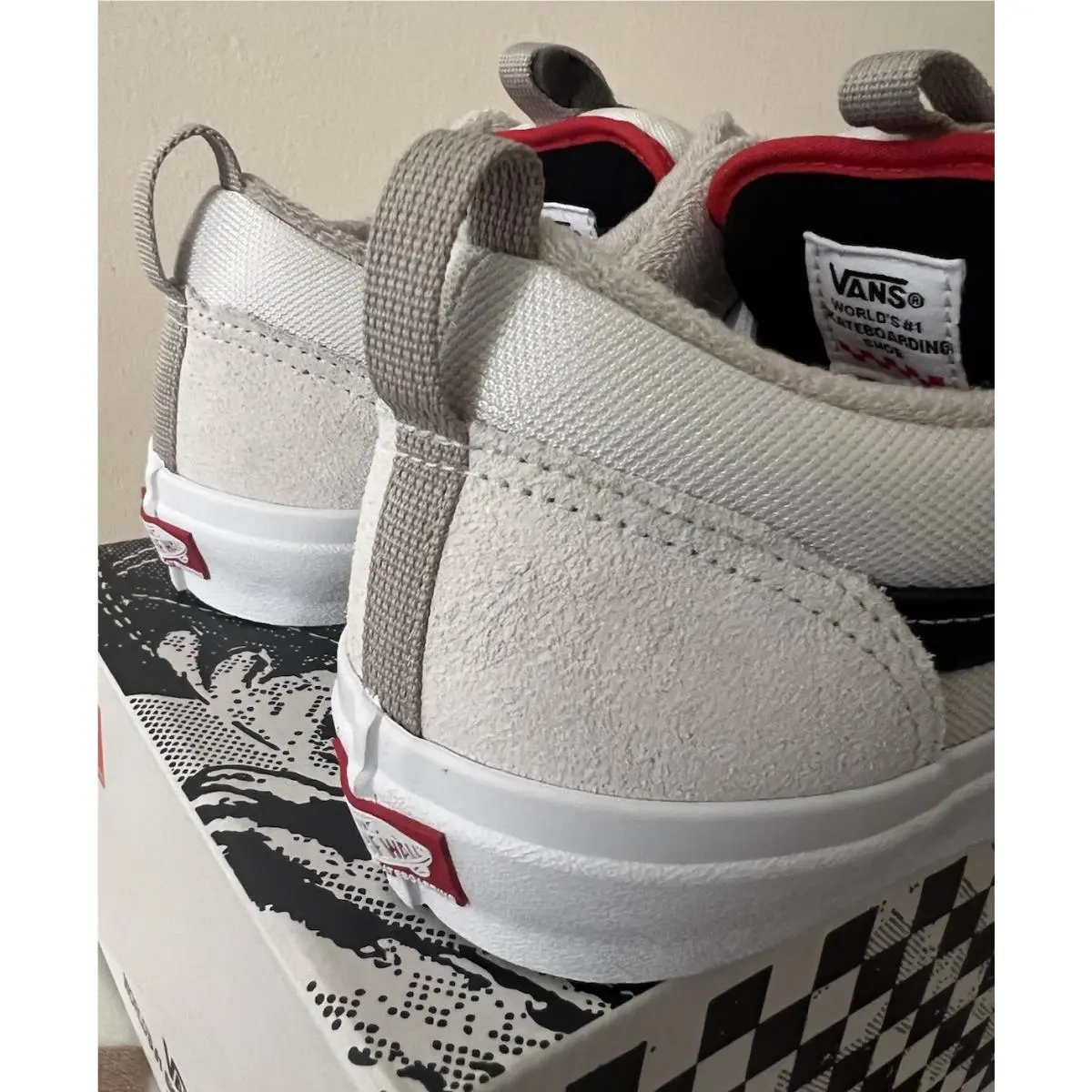Vans shoes - VANS Old Skool - Old Skool - VN000D5RZHJ - Antique White/Black 8