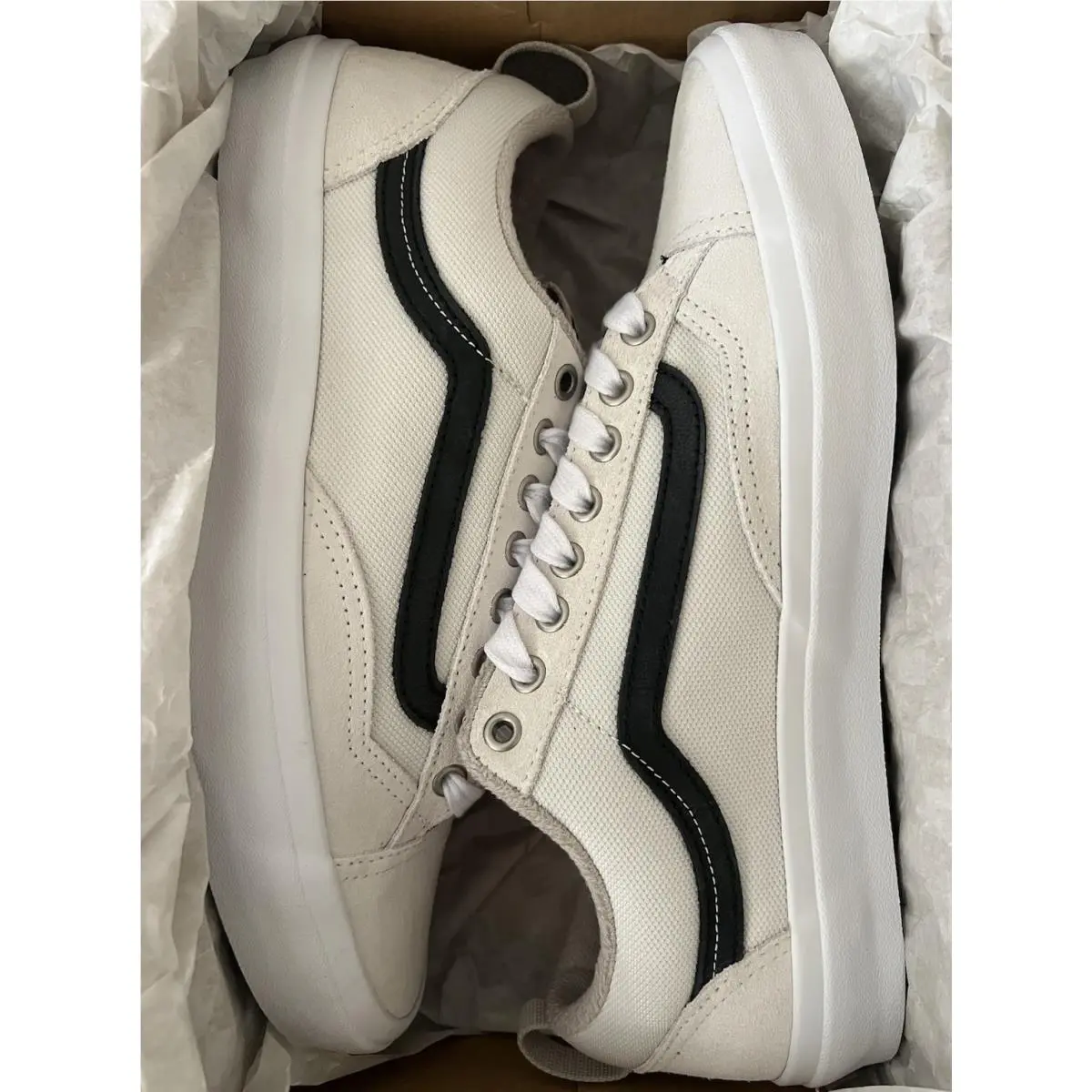 Vans shoes - VANS Old Skool - Old Skool - VN000D5RZHJ - Antique White/Black 11