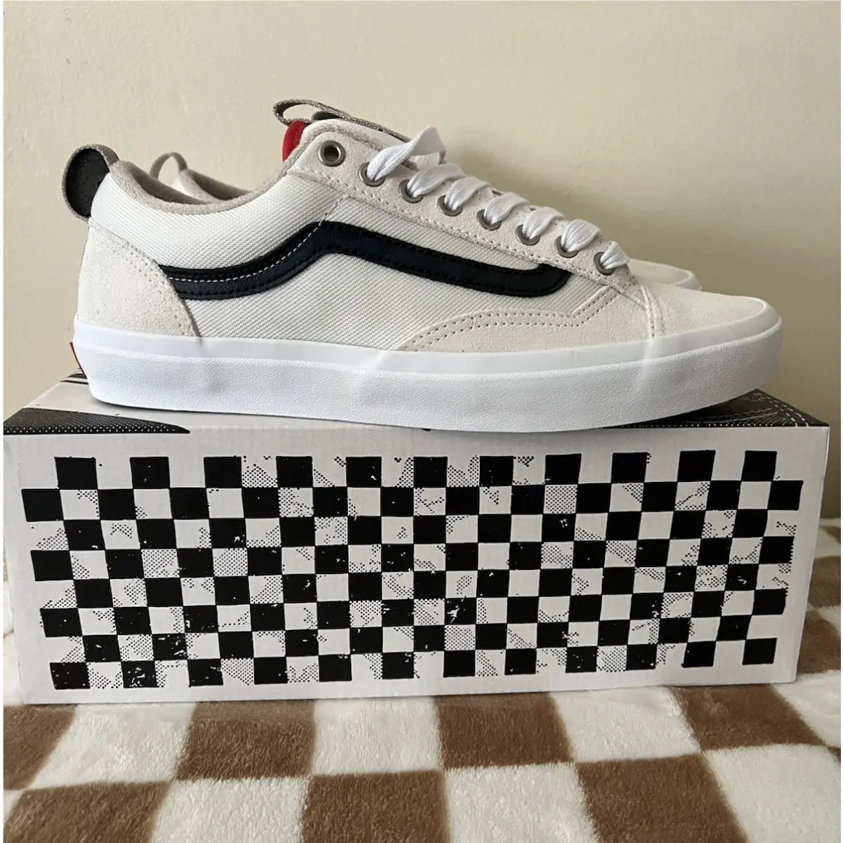 Vans shoes - VANS Old Skool - Old Skool - VN000D5RZHJ - Antique White/Black 0