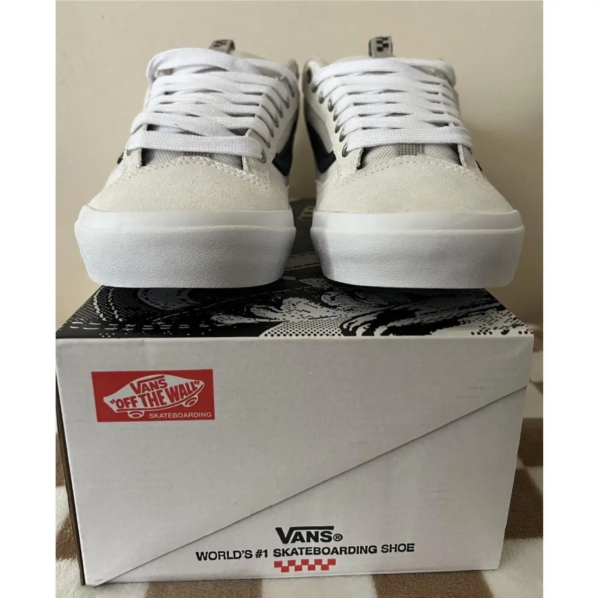 Vans shoes - VANS Old Skool - Old Skool - VN000D5RZHJ - Antique White/Black 6