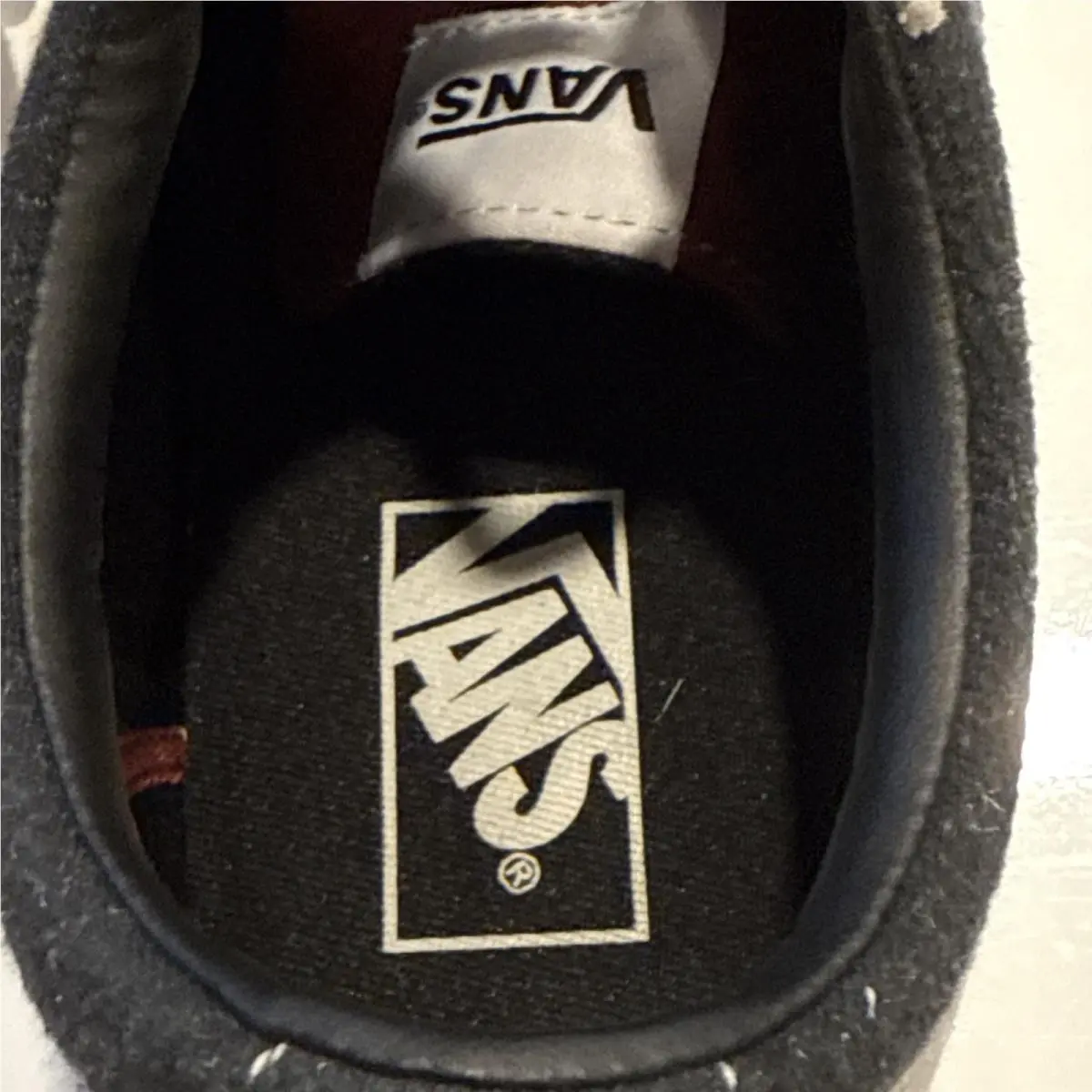 Vans shoes - Vans Ward - Ward - Navy and Grey with Burgundy Stripe 14