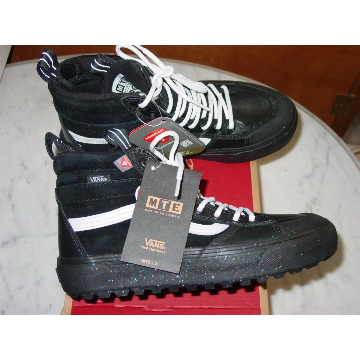 Vans shoes - VANS Sk8-Hi Mte - Mte - VN0A5HZZUNM - Black (UPC: 196244796950) 10