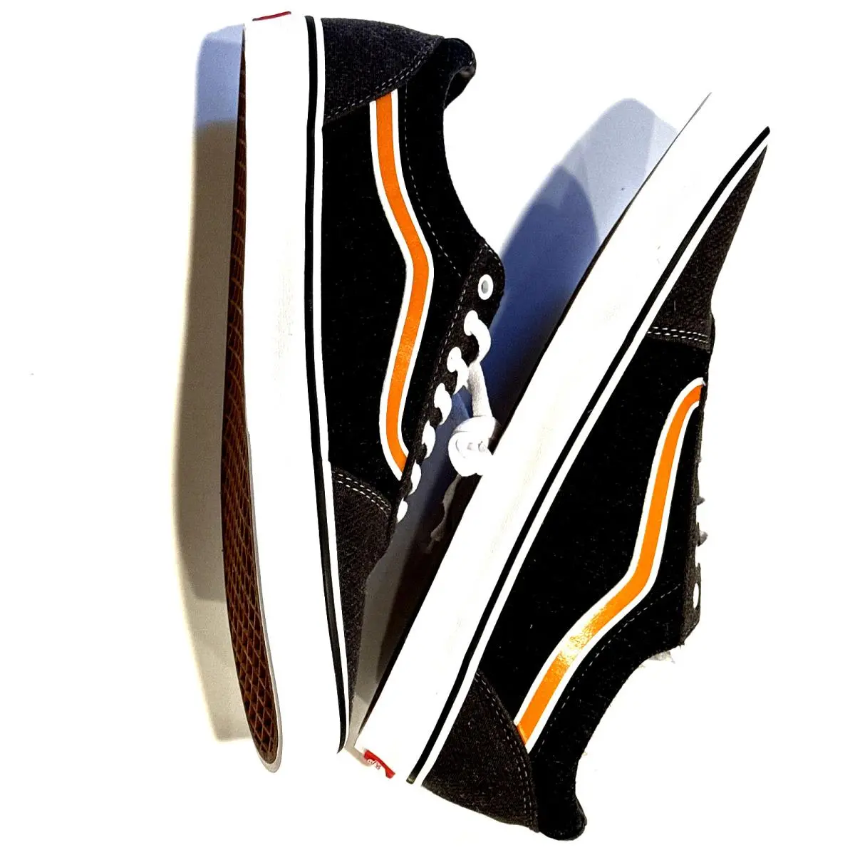 Vans shoes - Vans Ward - Ward - Dark Grey Block with Brown Stripe 11