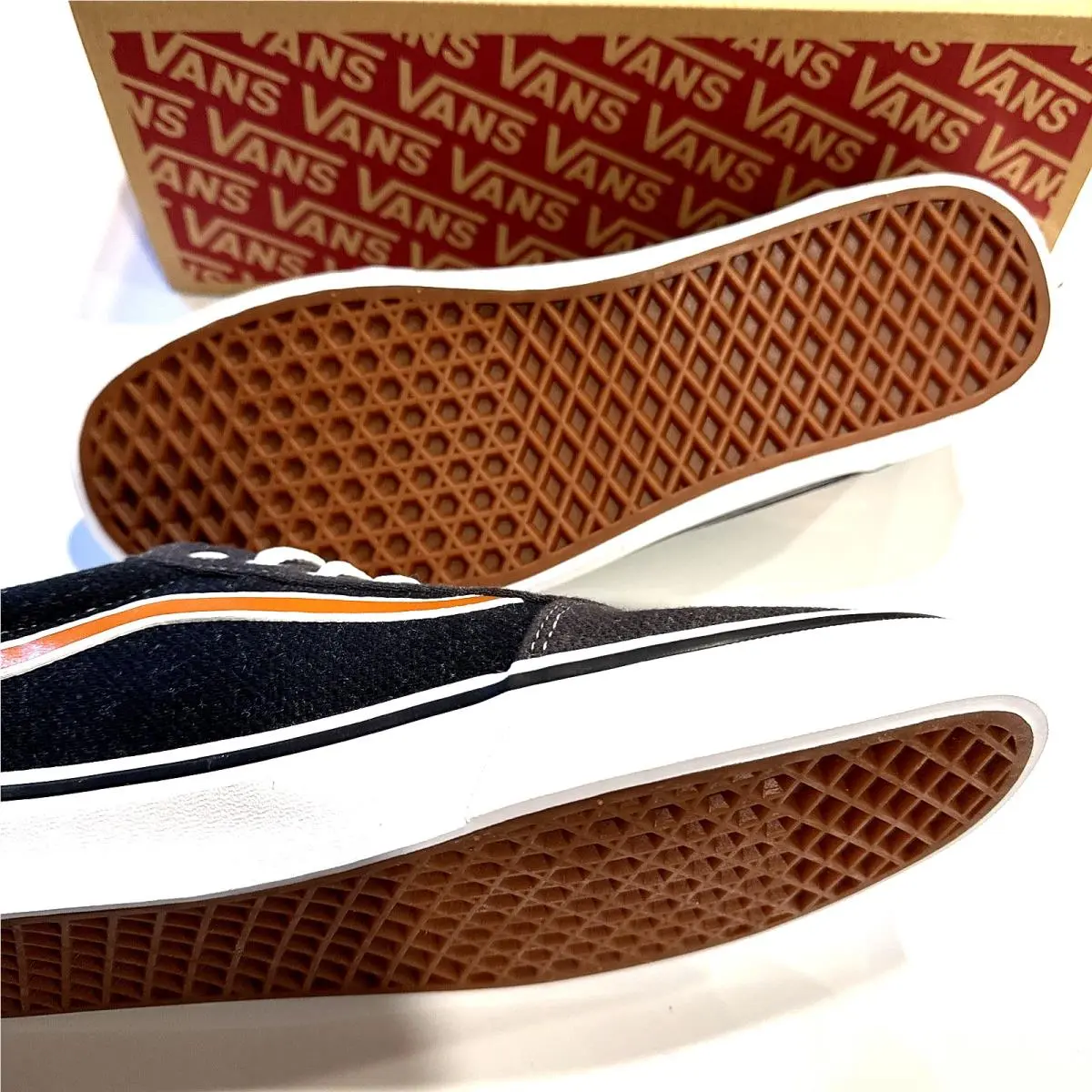 Vans shoes - Vans Ward - Ward - Dark Grey Block with Brown Stripe 10