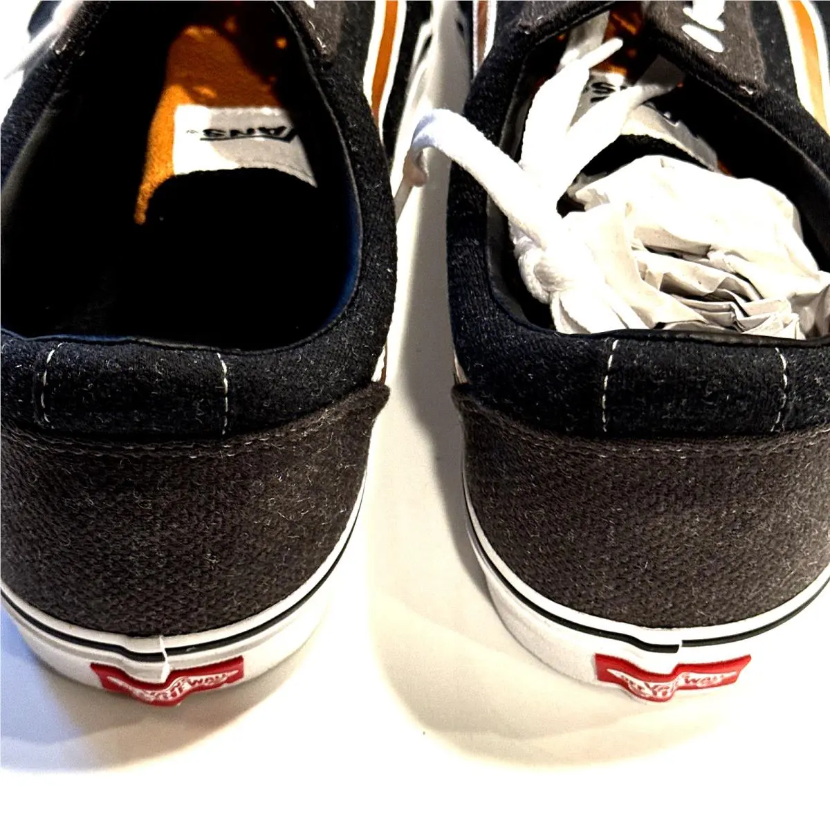 Vans shoes - Vans Ward - Ward - Dark Grey Block with Brown Stripe 18