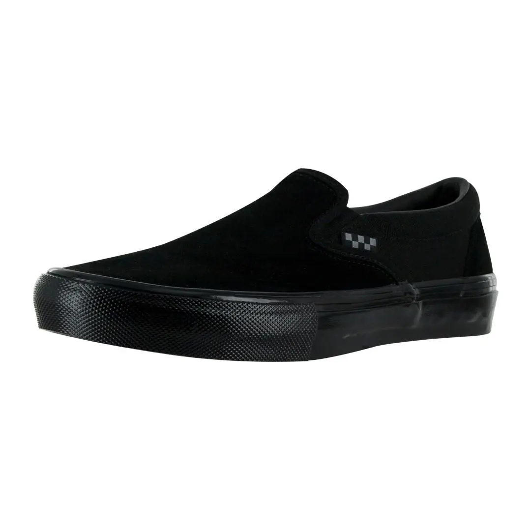 Vans Skate Slip-on Sneakers Black/black Skating Shoes - Black/Black