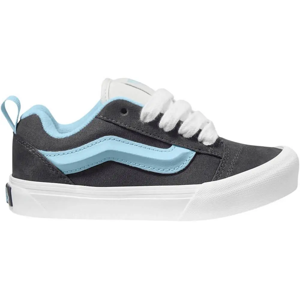 Vans Youth 6 Knu Skool Retro Sport Grey Blue Sneakers
