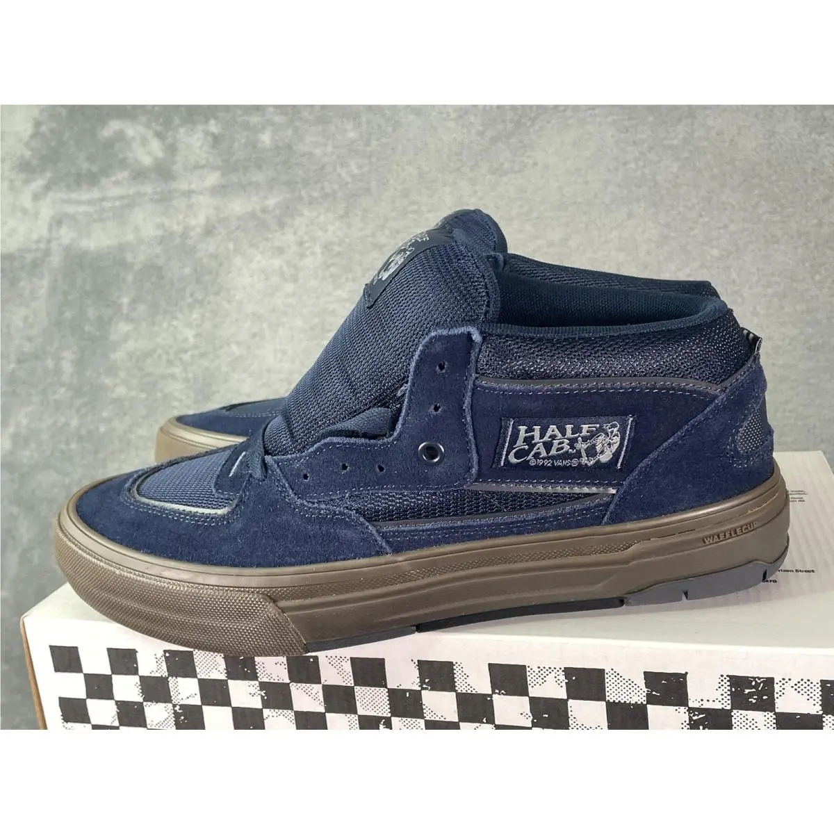 Vans shoes - Vans Skate Half Cab Wafflecup - VN000D9ZNDG - Blue 4