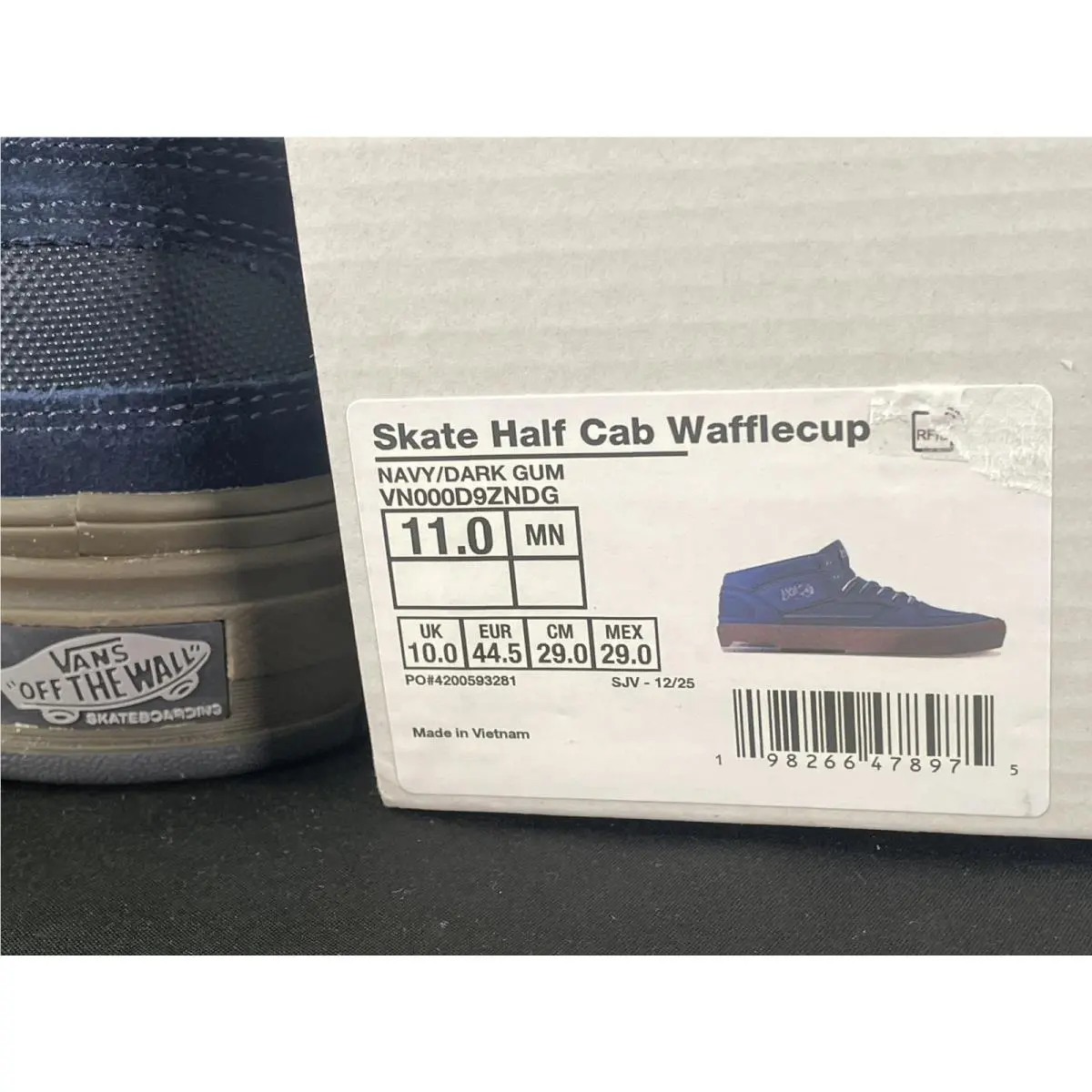 Vans shoes - Vans Skate Half Cab Wafflecup - VN000D9ZNDG - Blue 15