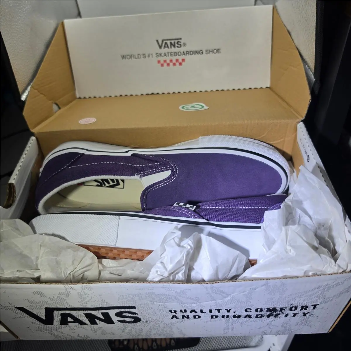 Vans shoes - Skate Slip-On - Skate - Purple 8