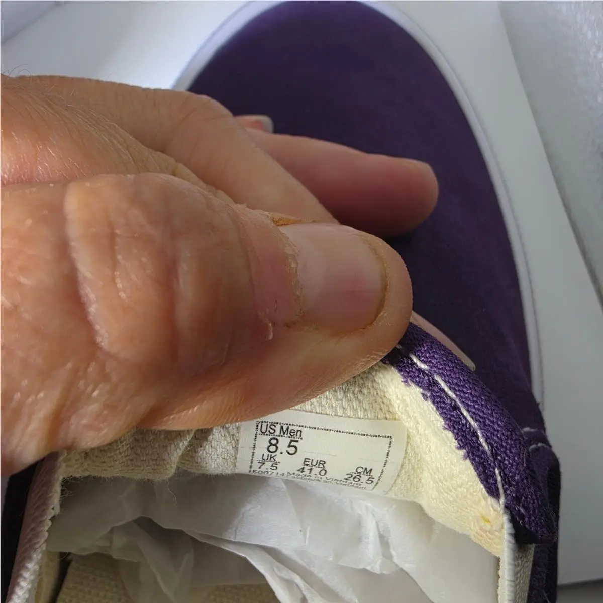 Vans shoes - Skate Slip-On - Skate - Purple 3
